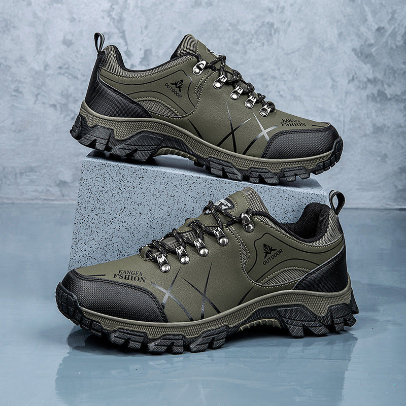 Breathable Non Slip Wear Resistant Outdoor Camping Work Shoes