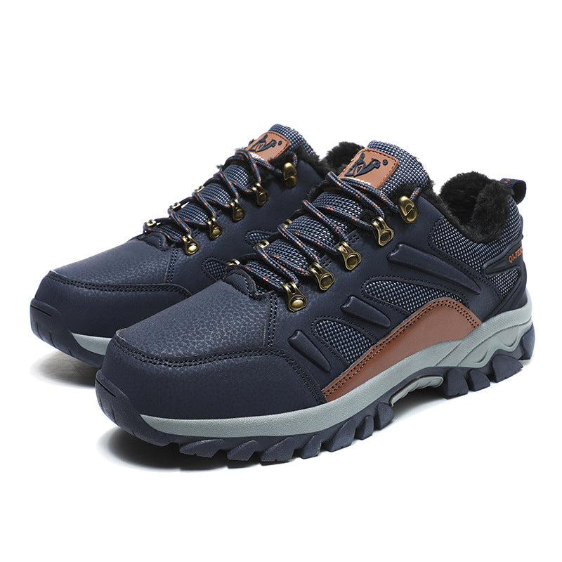 Couple Outdoor Hiking Boots Breathable Large Size Shoes