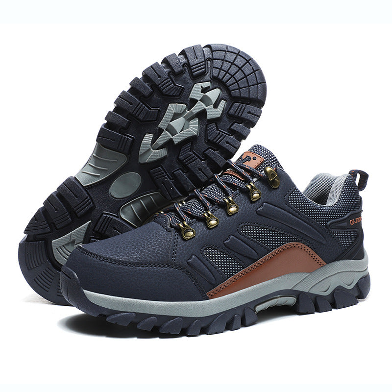 Couple Outdoor Hiking Boots Breathable Large Size Shoes