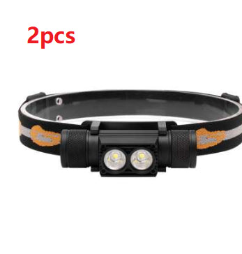 Waterproof LED Headlamp Focusing Headlight Camping Fishing Torch