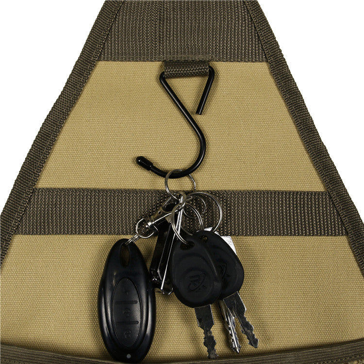 Outdoor Camping Foldable Tableware Hanging Cookware Bag