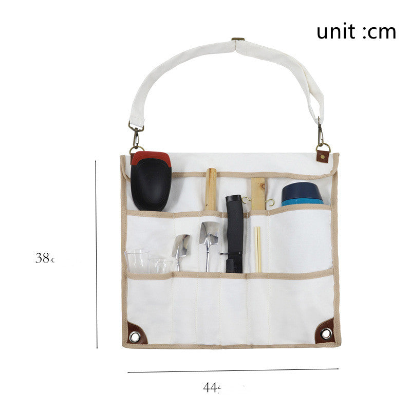 Outdoor Camping Foldable Tableware Hanging Cookware Bag