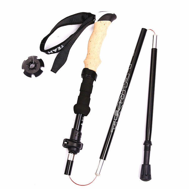 Five Section Folding Lightweight EVA Trekking Pole