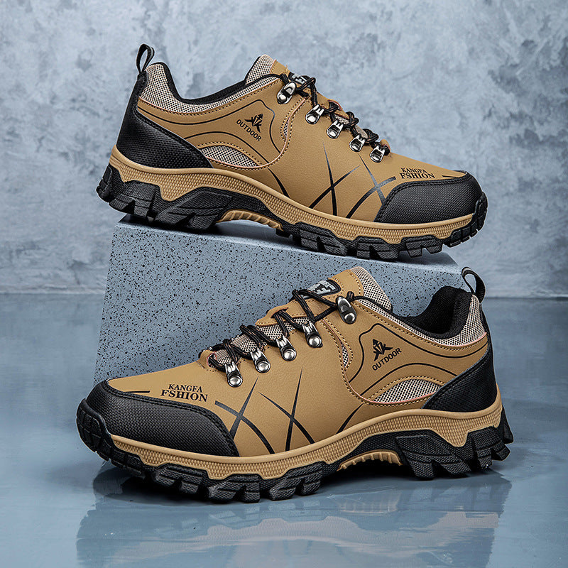 Breathable Non Slip Wear Resistant Outdoor Camping Work Shoes