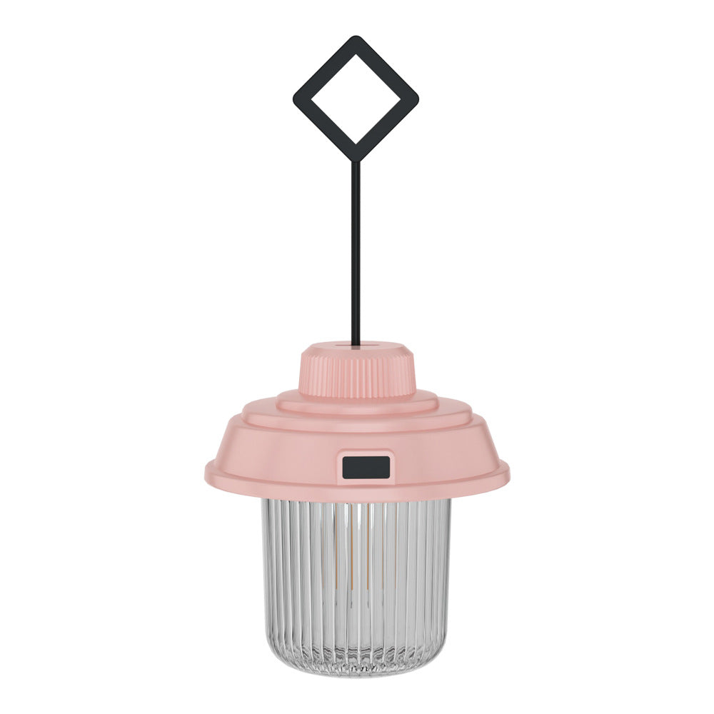 Retro Rechargeable Multi Function Camping Lantern Portable Light