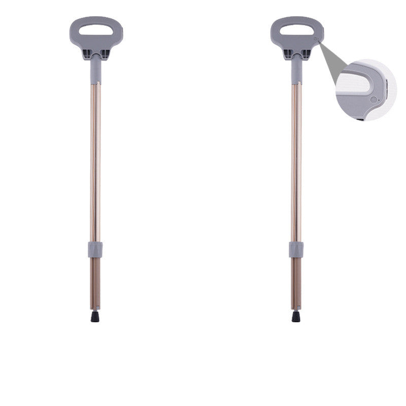 Folding Aluminum Alloy Trekking Pole Crutches