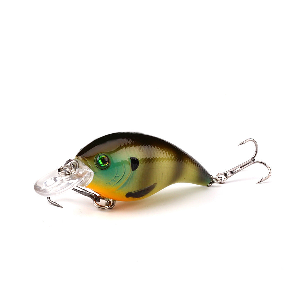 Short Tongue Floating Rock Fishing Lure Bait