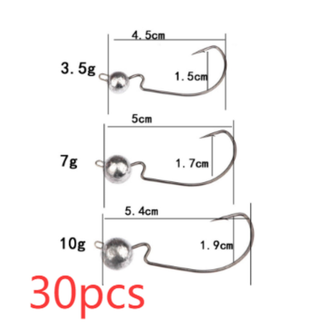 Lead Head Crank Fishing Hook